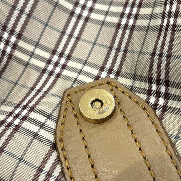 BURBERRY BLUE LABEL Nova Check Shoulder Bag, Greige, Women's - Picture 15 of 15